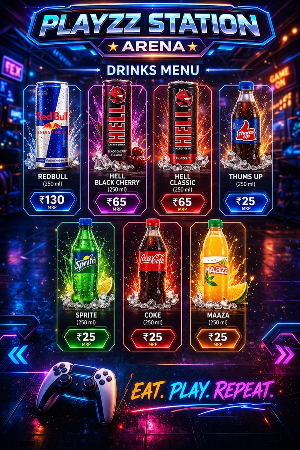 Drinks Menu