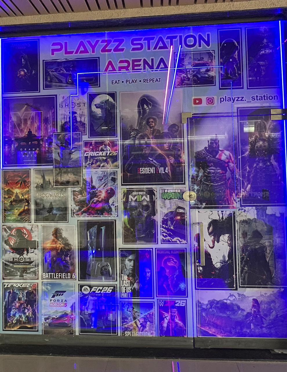 PS5 Game Library Wall