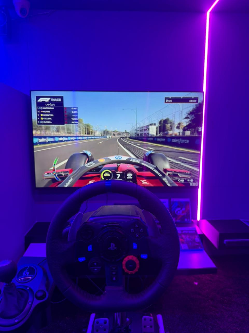 Steering Wheel POV